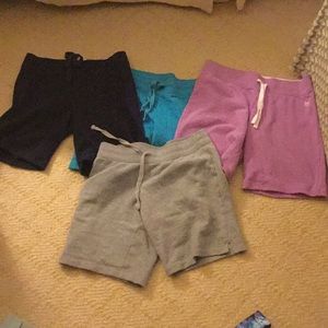 Pack of four Justice shorts